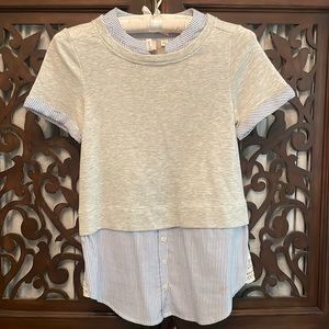 Anthropologie combo shirt